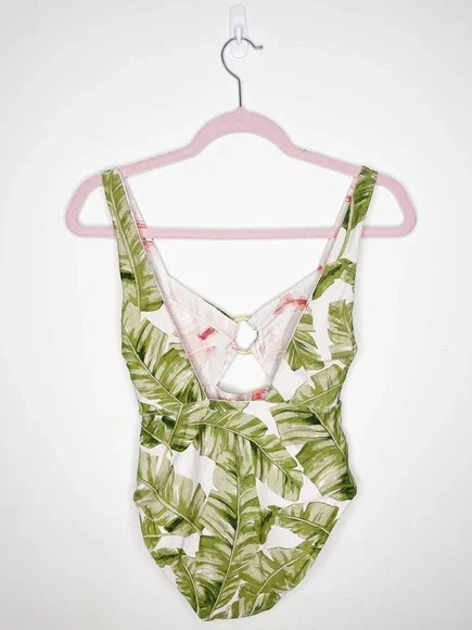 Show Me Your Mumu Summer One Piece Swim Suit in Majestic Palm Size Small - Picture 7 of 7